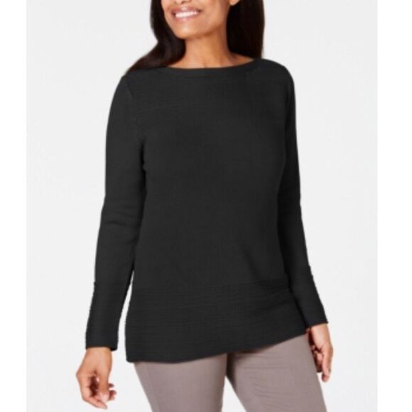 Karen Scott Cotton Boat-Neck Sweater women’s size XXL - Picture 1 of 5